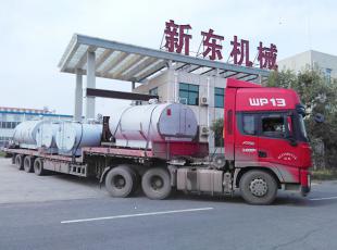 扬州客户订购的6吨牛奶保鲜罐发货
